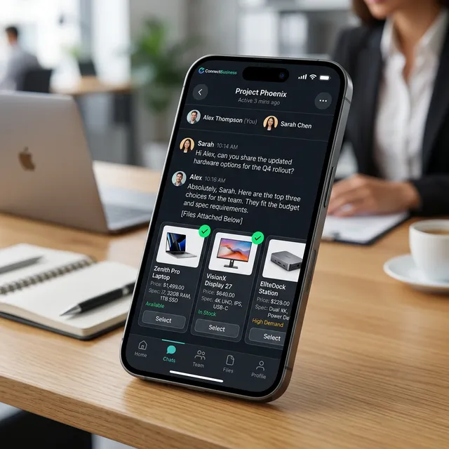 3D Transaction Illustration